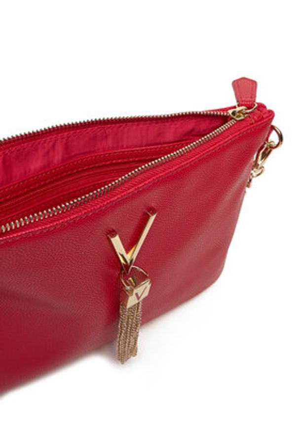 VALENTINO - Valentino Torebka Divina VBS1R419G Czerwony. Kolor: czerwony. Materiał: skórzane
