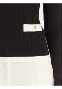 Guess Sweter W6RR26 Z3HP2 Czarny Classic Fit. Kolor: czarny. Materiał: wiskoza, syntetyk #5