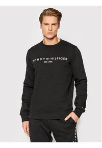 TOMMY HILFIGER - Tommy Hilfiger Dres Logo MW0MW24845 Czarny Regular Fit. Kolor: czarny. Materiał: syntetyk #7
