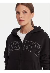 DKNY Sport Bluza DP5J9670 Czarny Regular Fit. Kolor: czarny. Materiał: bawełna, syntetyk. Styl: sportowy #3