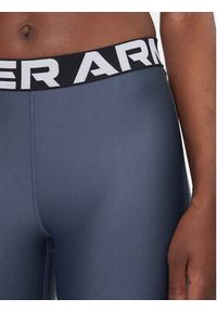 Under Armour Legginsy Ua Hg Authentics 1383559 Szary Slim Fit. Kolor: szary. Materiał: syntetyk #4