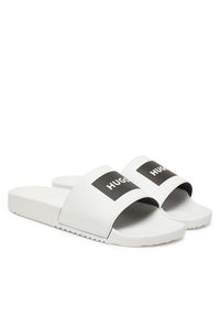 Hugo - HUGO Klapki Timein Slid 50548061 Biały. Kolor: biały. Materiał: syntetyk #2