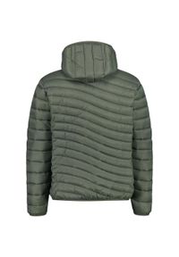 Kurtka męska turystyczna CMP 32K3147. Kolor: zielony. Materiał: puch. Sport: turystyka piesza