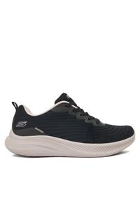skechers - Skechers Sneakersy Bobs Moda Flex 117731/BLK Czarny. Kolor: czarny. Materiał: materiał