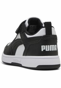 Puma - Dziecięce sneakersy PUMA Rebound V6 Lo PUMA White Black. Kolor: biały, czarny, wielokolorowy