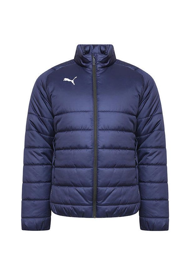 Zimowa kurtka Puma Liga Casual 128 dla dzieci - Komfort i Styl. Kolor: fioletowy, wielokolorowy. Sezon: zima. Sport: piłka nożna