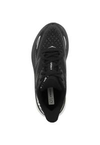 HOKA - Buty do biegania damskie Hoka One One Bwht Clifton 9. Zapięcie: sznurówki. Kolor: czarny. Materiał: guma. Szerokość cholewki: normalna