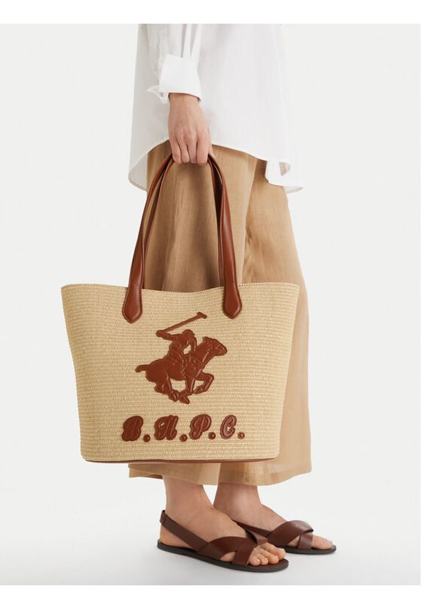 Beverly Hills Polo Club Torebka CEO-BHPC-S-003-09 Beżowy. Kolor: beżowy