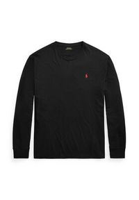 Polo Ralph Lauren Longsleeve Classics 710671468001 Czarny Custom Slim Fit. Typ kołnierza: polo. Kolor: czarny. Materiał: bawełna. Długość rękawa: długi rękaw #5