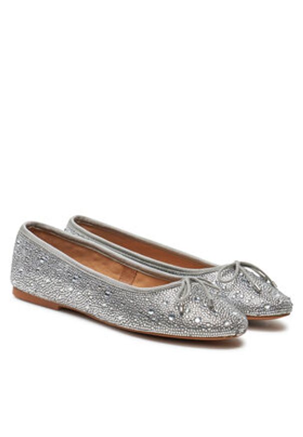 Steve Madden Baleriny Blossoms-R SM11002854 Srebrny. Kolor: srebrny. Materiał: syntetyk