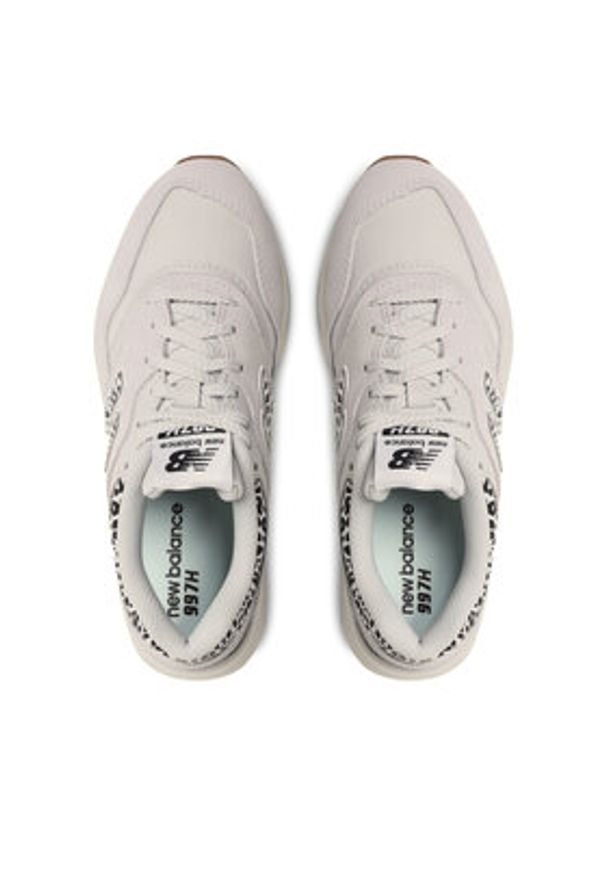 New Balance Sneakersy CW997HWD Beżowy. Kolor: beżowy. Materiał: zamsz, skóra