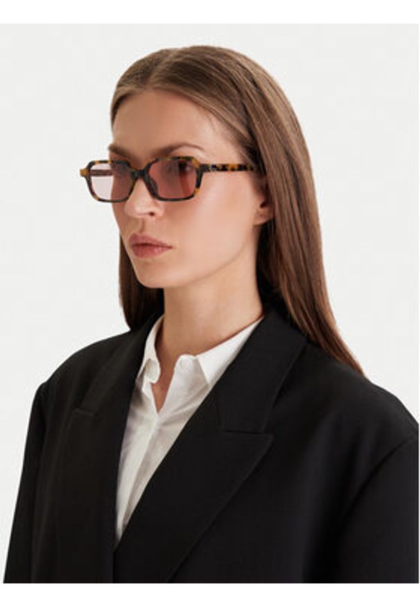 Furla Okulary przeciwsłoneczne Sunglasses WD00153 A.0116-AN000-4-401-20-CN-D Brązowy. Kolor: brązowy