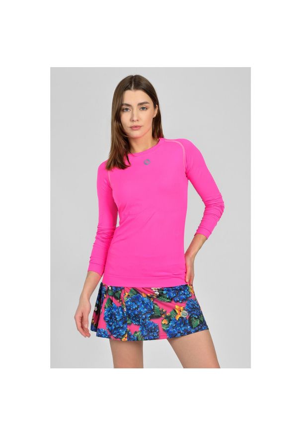 NESSI SPORTSWEAR - Koszulka z długim rękawem do biegania damska Nessi Sportswear Longsleeve Ultra. Kolor: różowy. Długość rękawa: długi rękaw. Długość: długie. Sport: bieganie