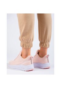 Różowe buty sportowe damskie DK. Kolor: różowy #4