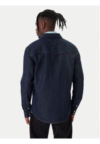 Tommy Jeans Koszula jeansowa Western DM0DM23022 Granatowy Regular Fit. Kolor: niebieski. Materiał: bawełna #2