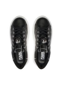 Karl Lagerfeld - KARL LAGERFELD Sneakersy KL62523F Czarny. Kolor: czarny. Materiał: skóra