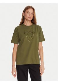 JOOP! T-Shirt 58 253JE58Tomma 30047768 Zielony Regular Fit. Kolor: zielony. Materiał: bawełna