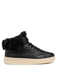 Geox Sneakersy D Sedral Court D564QC 00085 C9999 Czarny. Kolor: czarny. Materiał: skóra