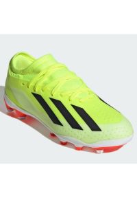 Adidas - Buty adidas X Crazyfast League Ll Mg Jr IF0683 żółte. Kolor: żółty. Materiał: materiał, syntetyk. Szerokość cholewki: normalna #3