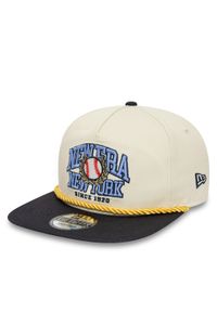 New Era Czapka z daszkiem New World Golfer Newera 60435073 Beżowy. Kolor: beżowy. Materiał: materiał
