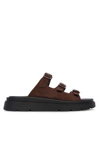 Klapki Tamaris. Kolor: brązowy #1