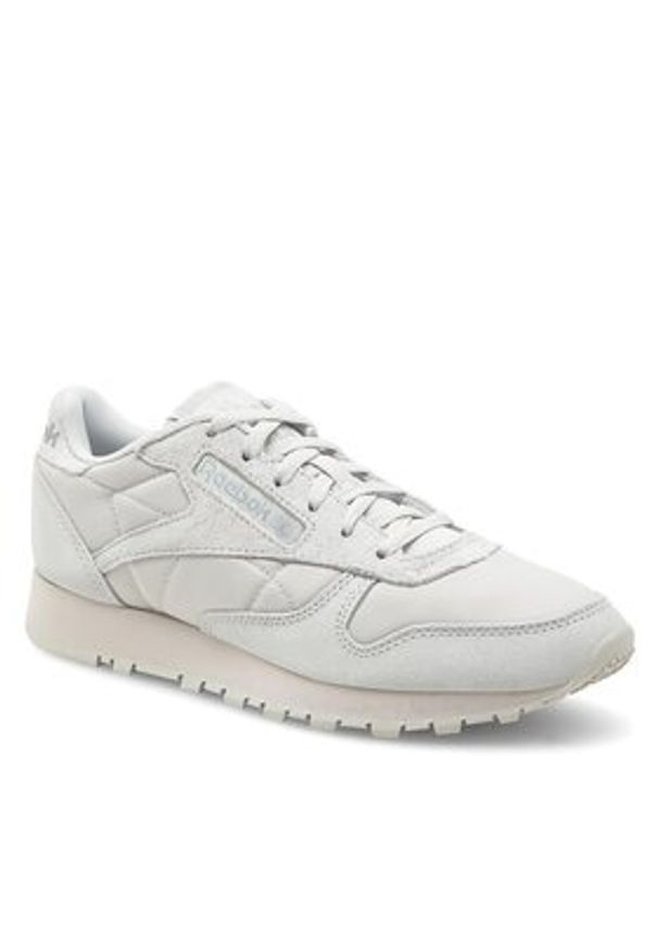 Reebok Sneakersy Classic Leather 100034445 Szary. Kolor: szary. Materiał: zamsz, skóra. Model: Reebok Classic