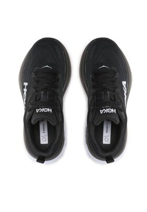 HOKA - Hoka Buty do biegania Bondi 8 1127952 Czarny. Kolor: czarny. Materiał: materiał