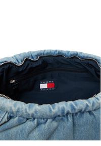 TOMMY HILFIGER - Tommy Hilfiger Torebka Tjw Icon Charms Denim Hobo AW0AW19259 Niebieski. Kolor: niebieski #3