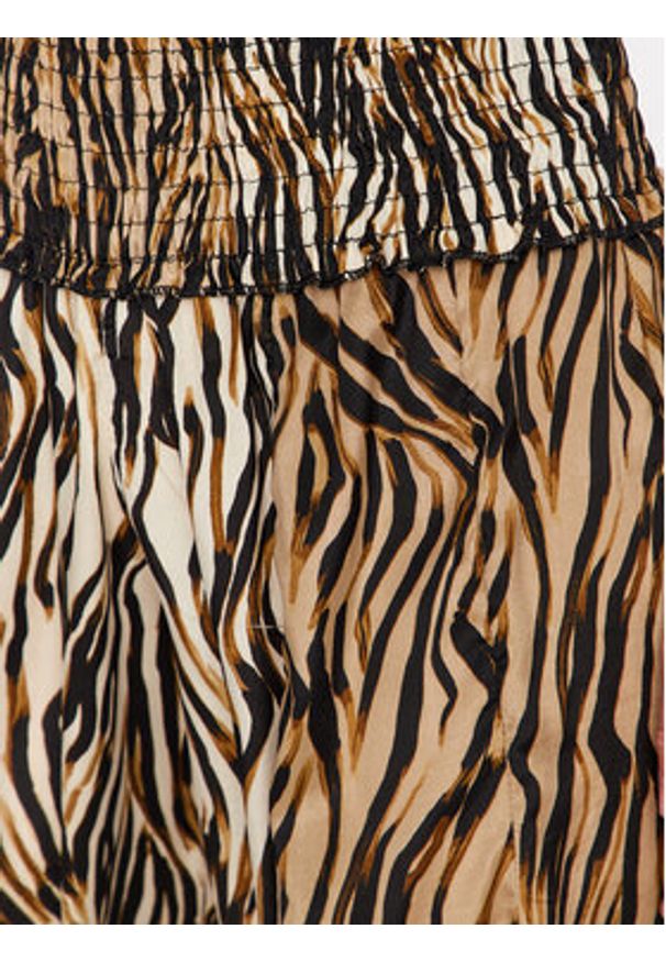 Iconique Kuloty IC23 124 Brązowy Oversize. Kolor: brązowy. Materiał: syntetyk