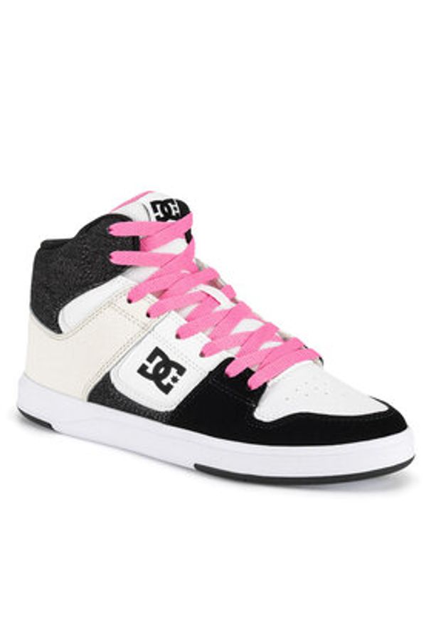 DC Sneakersy CURE HI TOP ADJS700096-BZD Beżowy. Kolor: beżowy. Materiał: skóra