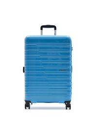 AMERICAN TOURISTER - American Tourister Walizka średnia Flashline Pop 151104-5653-1CNU Niebieski. Kolor: niebieski
