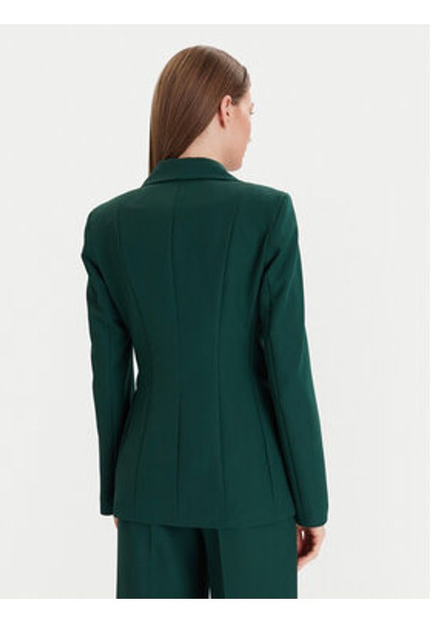 Maryley Marynarka 25IB139/43BI Zielony Regular Fit. Kolor: zielony. Materiał: syntetyk