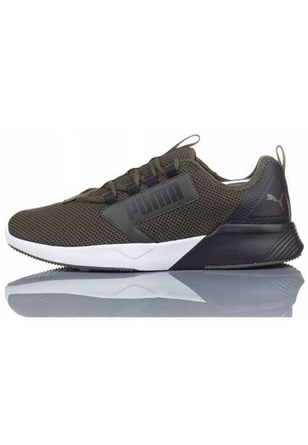 Buty do chodzenia męskie Puma Retaliate Tongue. Kolor: zielony. Materiał: materiał, syntetyk. Szerokość cholewki: normalna. Sport: turystyka piesza