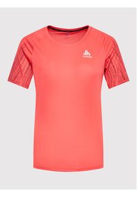 Odlo Koszulka techniczna Essential 313751 Czerwony Regular Fit. Kolor: czerwony. Materiał: syntetyk #3