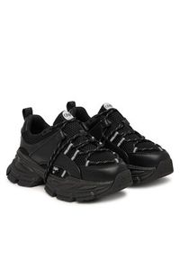 Buffalo Sneakersy Saturn Lace 1410131 Czarny. Kolor: czarny. Materiał: skóra #5
