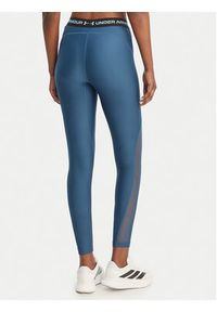 Under Armour Legginsy HeatGear® 6010009 Granatowy Slim Fit. Kolor: niebieski. Materiał: syntetyk #3