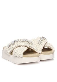 Inuikii Klapki Woven Stones Platform 1004.005.0043 Biały. Kolor: biały. Materiał: materiał. Obcas: na platformie #5