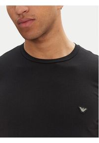 Emporio Armani Underwear T-Shirt EM000375 AF10771 UC001 Czarny Slim Fit. Kolor: czarny. Materiał: bawełna #3
