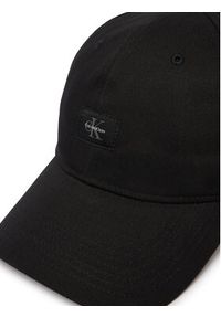 Calvin Klein Czapka z daszkiem Monologo Woven Patch Bb Cap LV04D5077G Czarny. Kolor: czarny. Materiał: bawełna #3