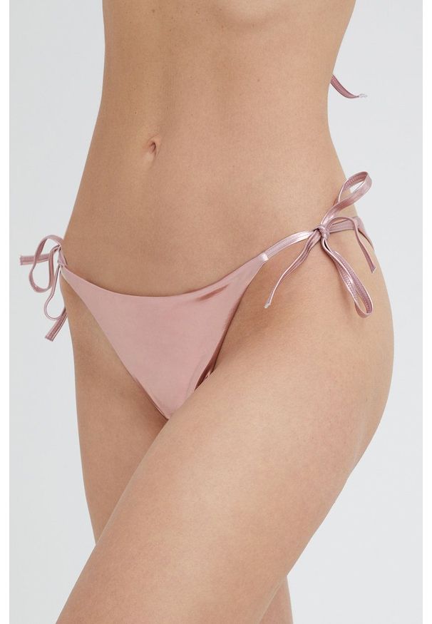 only - Only brazyliany kąpielowe Talli kolor różowy. Kolor: różowy. Materiał: materiał