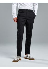 Sinsay - Spodnie chino - szary. Kolor: szary #1
