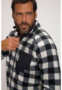 JAY-PI - Męska Pluszowa bluza FLEXNAMIC® Odzież rowerowa. Kolekcja: plus size. Kolor: czarny. Materiał: poliester, materiał. Sport: turystyka piesza