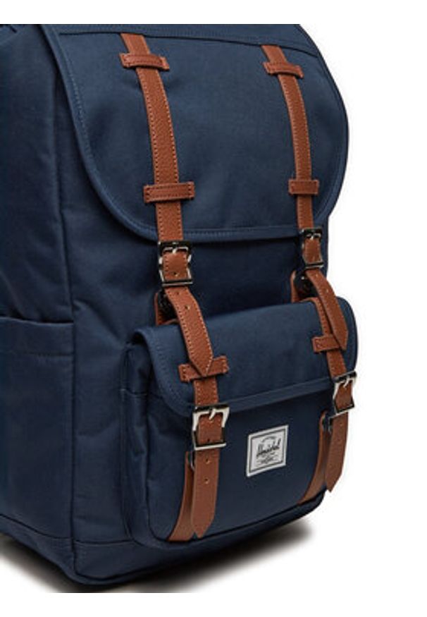 Herschel Plecak Little America™ Mid Backpack 11391-00007 Granatowy. Kolor: niebieski. Materiał: materiał