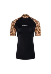 RIPCURL - Koszulka do pływania damska Rip Curl Sea Of Dreams Upf 50 S/S. Kolor: brązowy