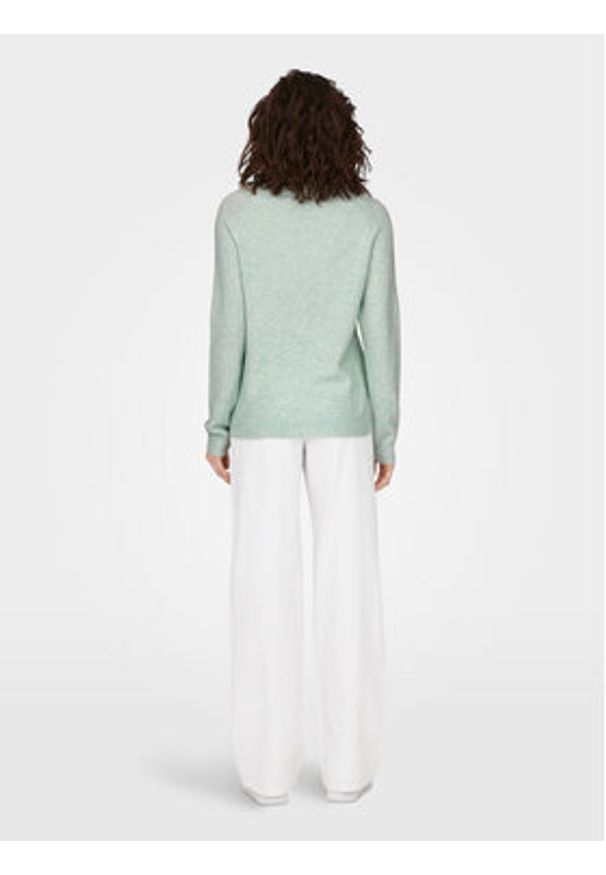 only - ONLY Sweter Rica 15204279 Zielony Regular Fit. Kolor: zielony. Materiał: syntetyk