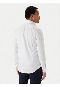 Calvin Klein Koszula LV019EU053 Biały Slim Fit. Kolor: biały. Materiał: bawełna #5