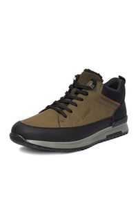 Rieker Sneakersy CEO-16125-54 Zielony. Kolor: zielony. Materiał: syntetyk, skóra #5