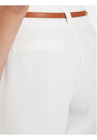 ACCESS FASHION Spodnie materiałowe 63-5021-135 Biały Regular Fit. Kolor: biały. Materiał: syntetyk #5