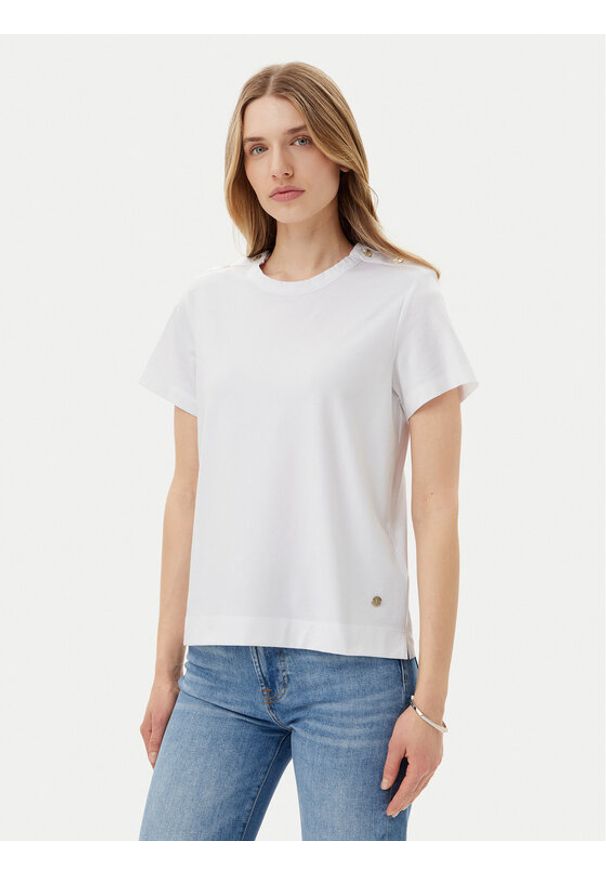 JOOP! T-Shirt 58 252JE58Tama 30046206 Biały Regular Fit. Kolor: biały. Materiał: bawełna