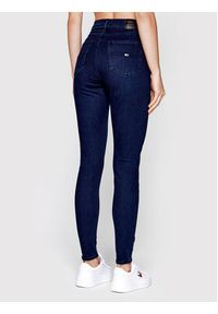 Tommy Jeans Jeansy Sylvia DW0DW09211 Granatowy Super Skinny Fit. Kolor: niebieski